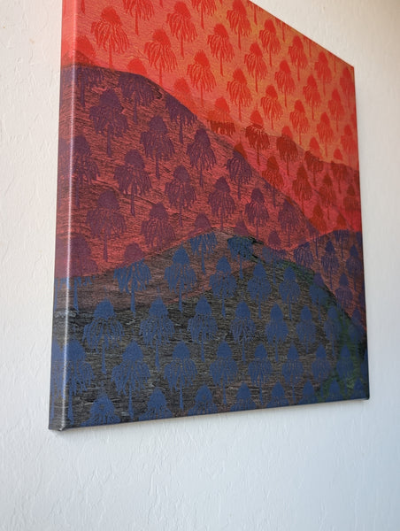 Prairie Pattern Canvas Print