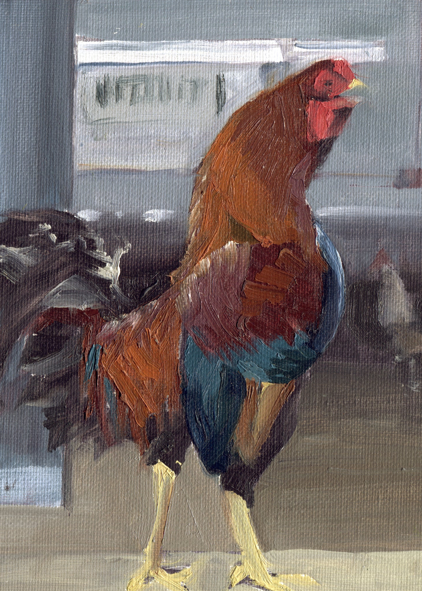 Parking Lot Rooster, 2012