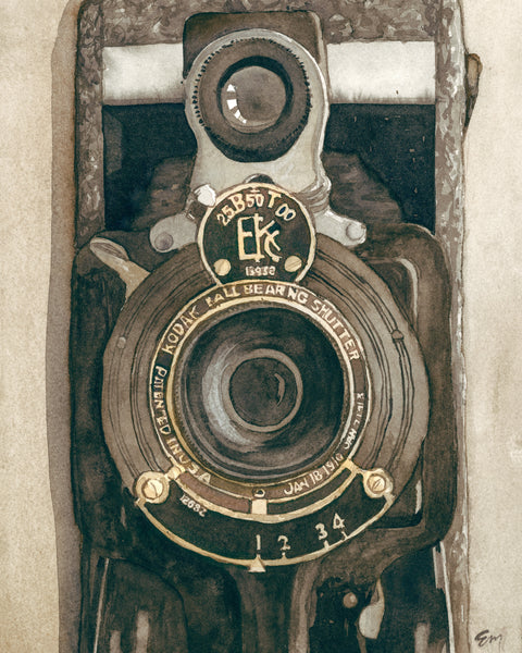 1910 Kodak Camera, 2018