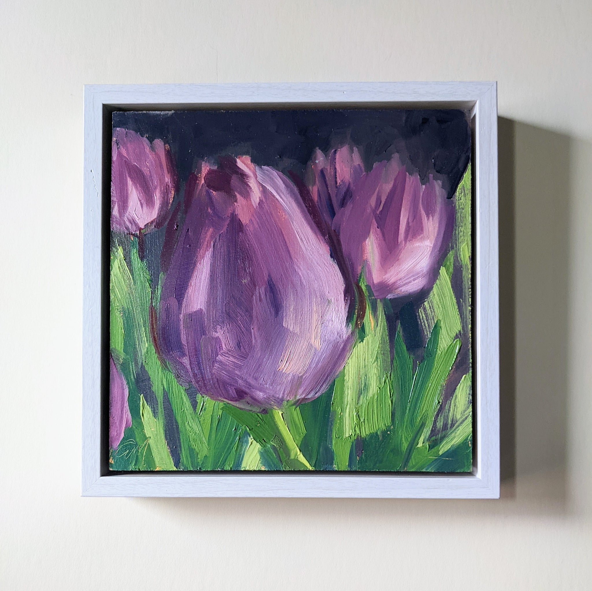 Purple Tulips, 2022